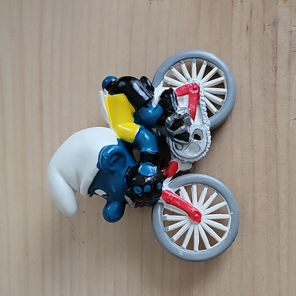 Smurf Racing Bike 1980